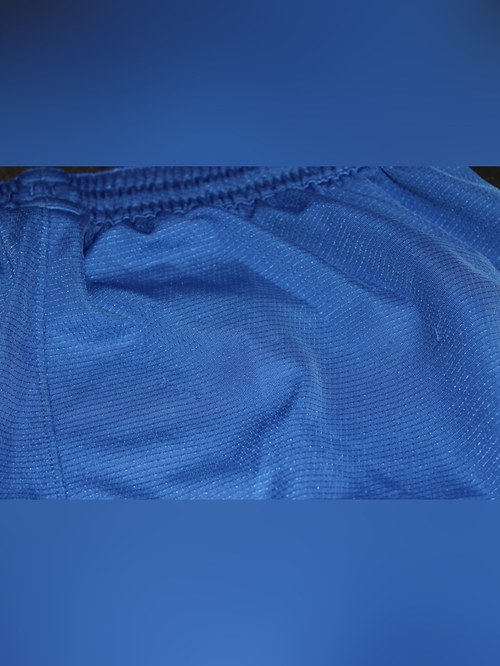 Nike Men’s Dri-FIT Basketball Shorts Blue Size Large READ STAIN - Picture 10 of 13